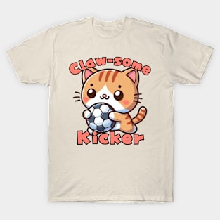 Clawsome Football player T-Shirt